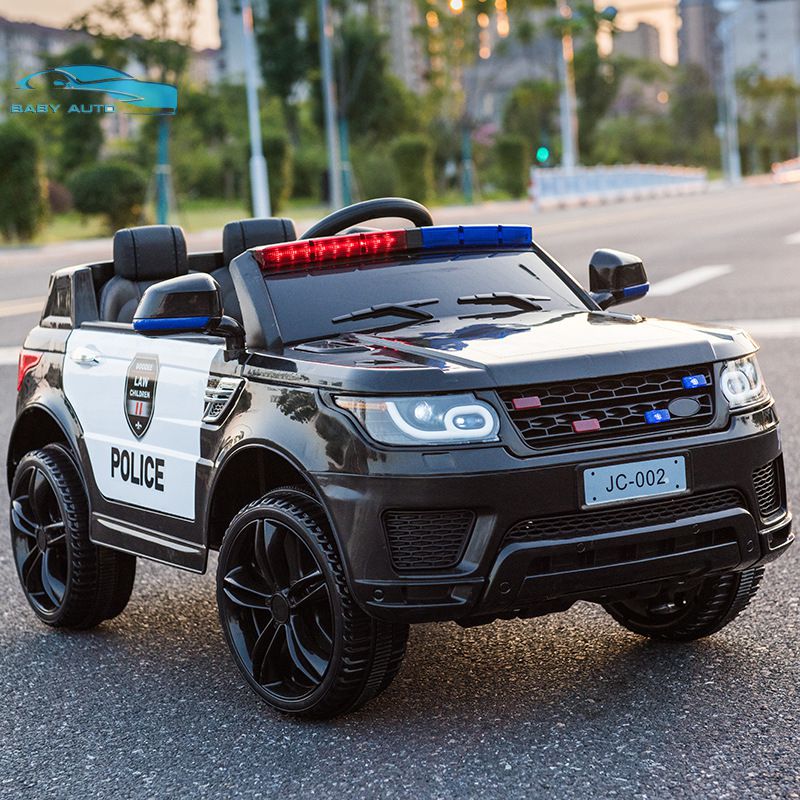 Xe ô tô điện trẻ em cảnh sát JC 002 ấn tượng sự khỏe khoắn mô phỏng như bản xe thật